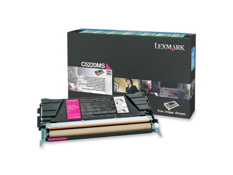 Картридж Lexmark C5220MS для C522n/524 Return Magenta (оригинал)