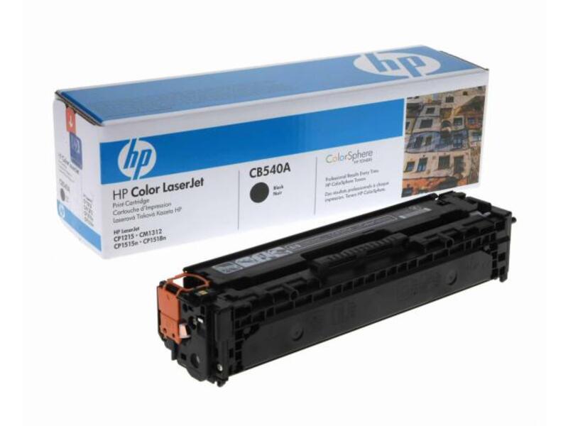Картридж HP CB540A для СLJ СР1515/1815/1215 Black (оригинал)