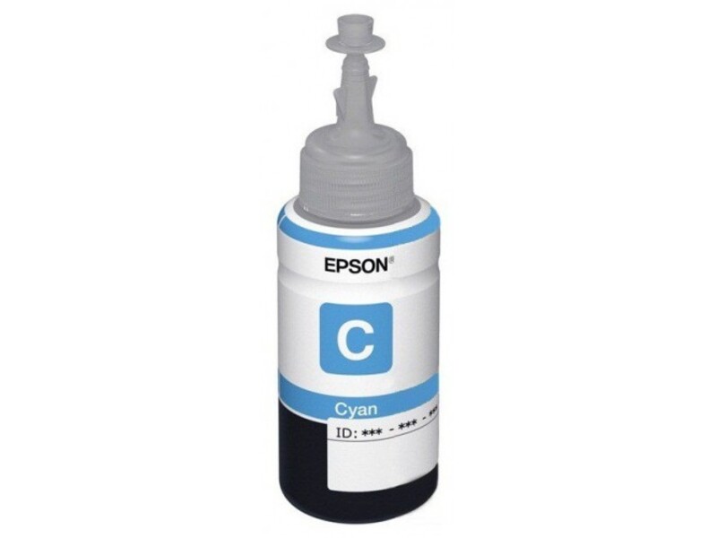Контейнер с чернилами Epson T6732 для L800 Cyan (оригинал)