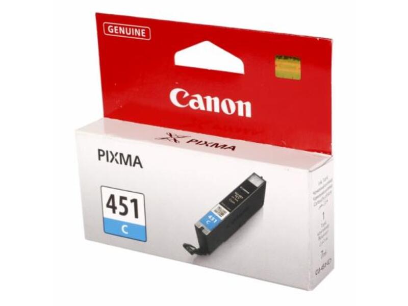 Картридж Canon CLI-451C для IP7240/MG5440 Cyan (оригинал)