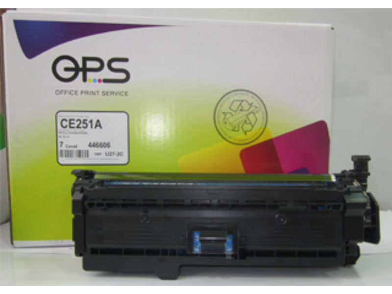 Картридж ОПС CE251A  для HP CLJ CM3530/CP3525 Cyan
