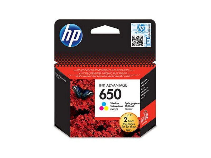 Картридж HP CZ102AE №650 для HP DeskJet Ink Advantage 2515/2515 e-All-in-One Color (оригинал)
