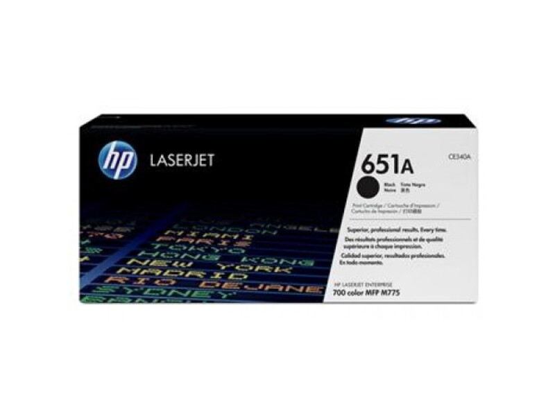 Картридж HP CE340A для LJ Color 700 M775 Black (оригинал)