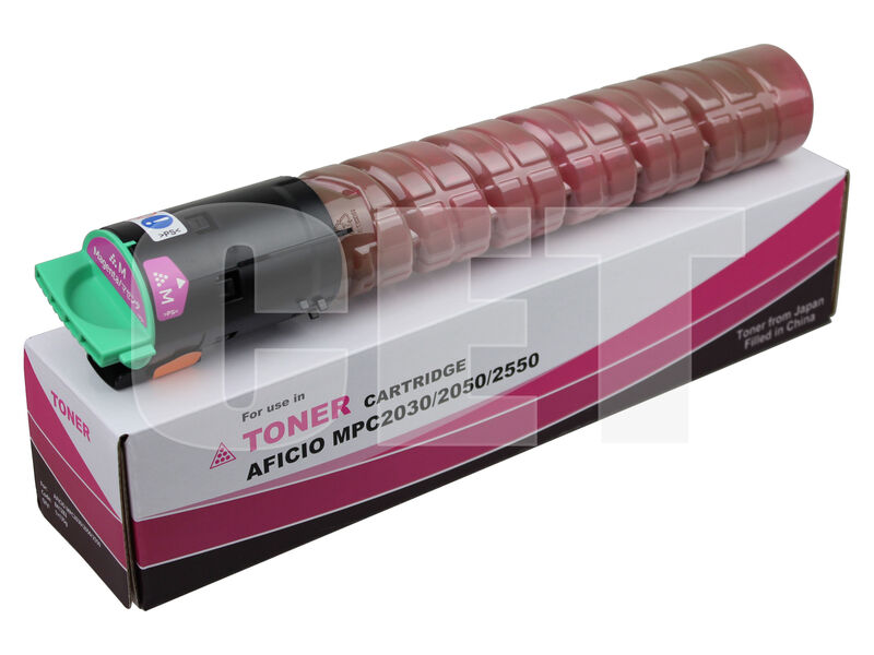 Тонер-картридж CET type MP C2550E для Ricoh Aficio MPC2030/2050 Magenta 5.5K