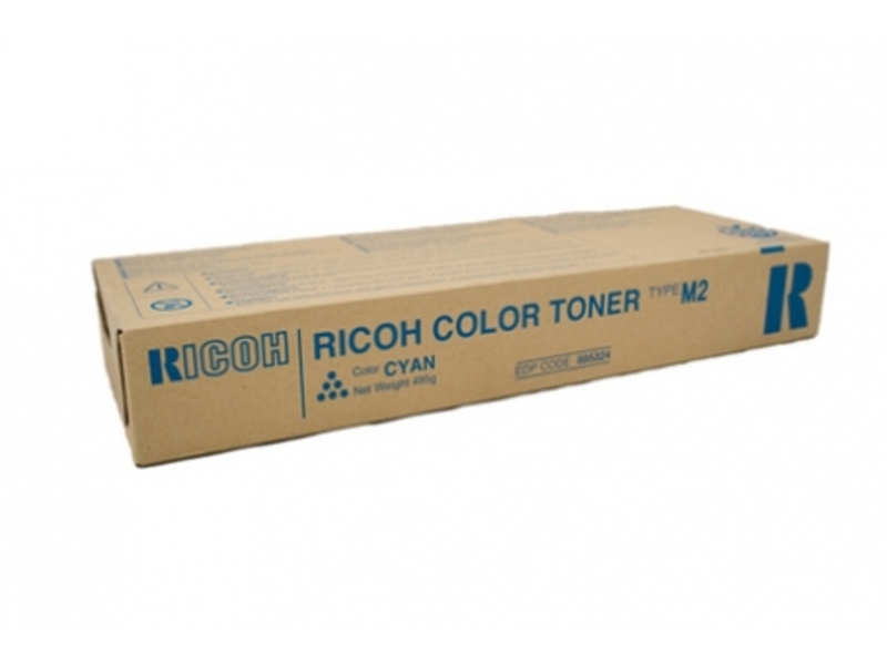 Тонер-картридж Ricoh 885324 type M2 для Aficio 1224C/1232C Cyan (оригинал)