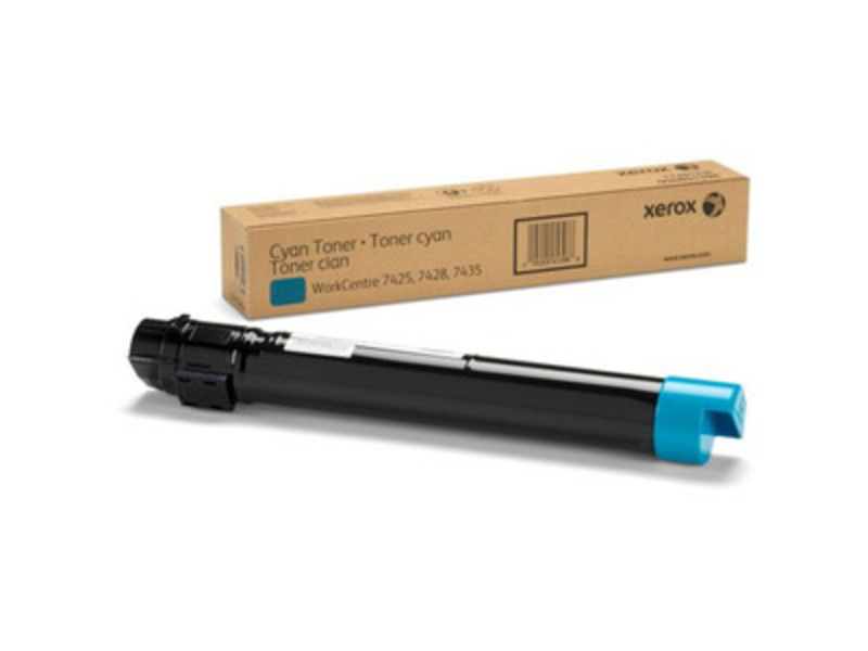 Тонер-картридж Xerox 006R01520 для WorkCentre 7525/7530/7535/7545/7556 Cyan (оригинал)