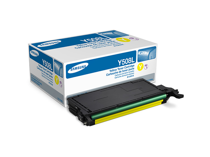 Картридж Samsung CLT-Y508L для CLP-620/670/CLX-6220/6250 Yellow (оригинал)