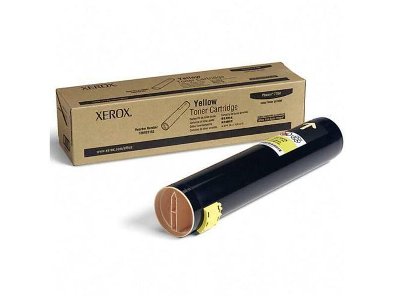 Тонер-картридж Xerox 106R01162 для Phaser 7760 Yellow (оригинал)