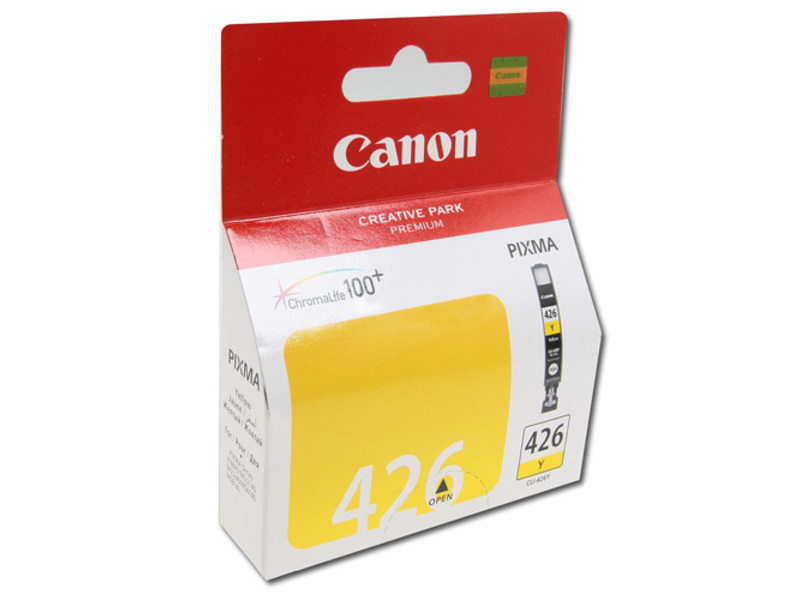 Картридж Canon CLI-426Y для PIXMA MG5140/5240/6140/8140 Yellow (оригинал)