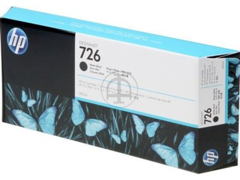 Картридж HP CH575A №726 для HP Designjet T1200/T1300/T2300 Matte Black (оригинал)
