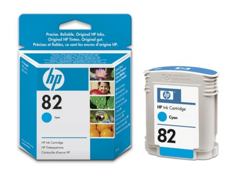 Картридж HP C4911A №82 для HP DEJ500 Cyan (оригинал)