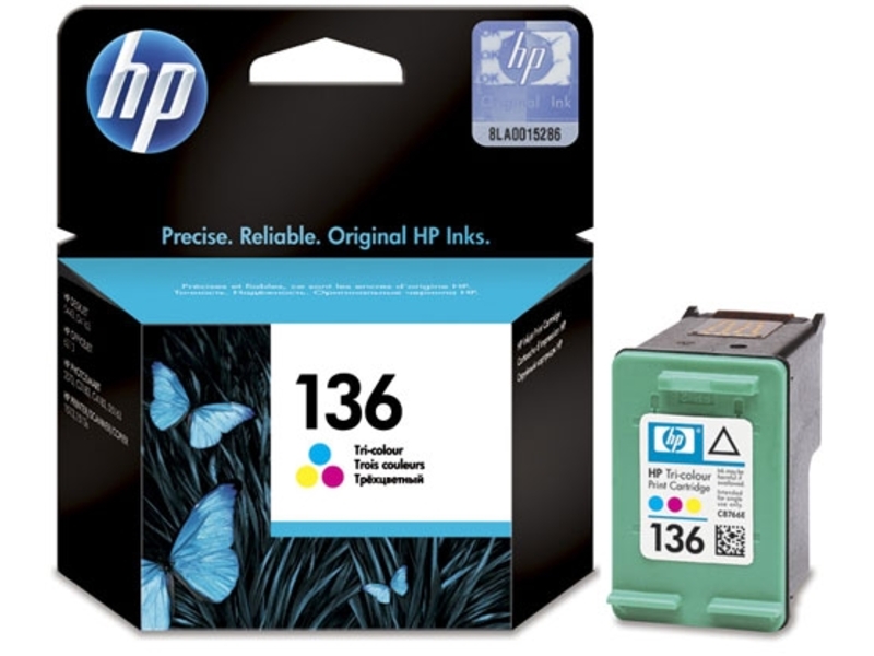 Картридж HP C9361HE №136 для HP Deskjet 5443/PSC3183/OJ6313 Color (оригинал)