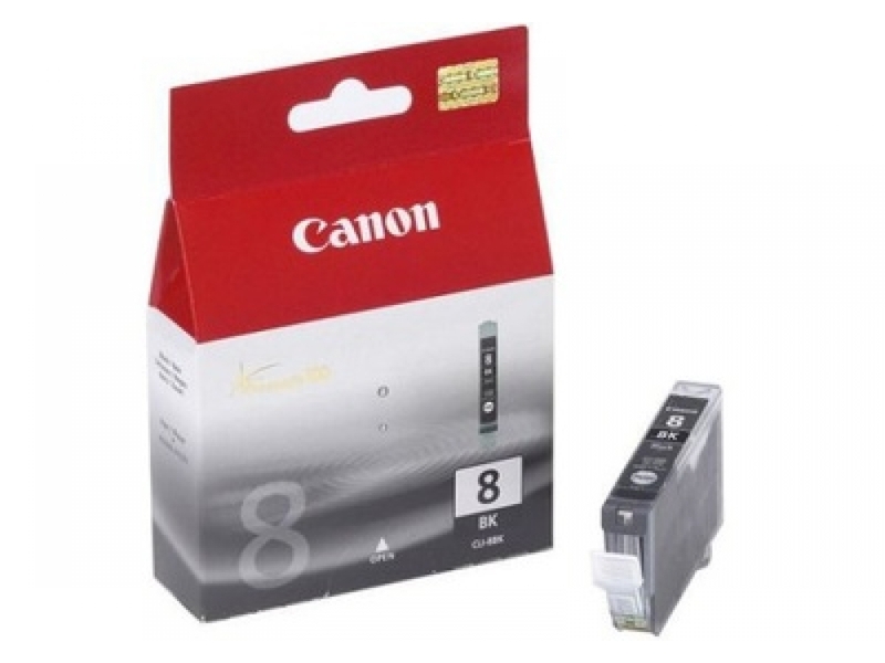 Картридж Canon CLI-8Bk для IP4200/5200/IP6600D/MP500 Black (оригинал)