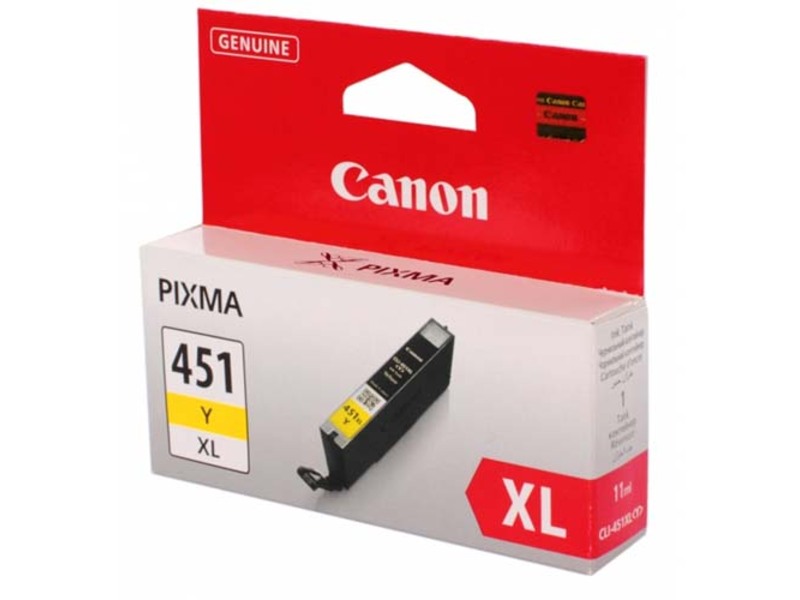Картридж Canon CLI-451XL для IP7240/MG5440 Yellow (оригинал)