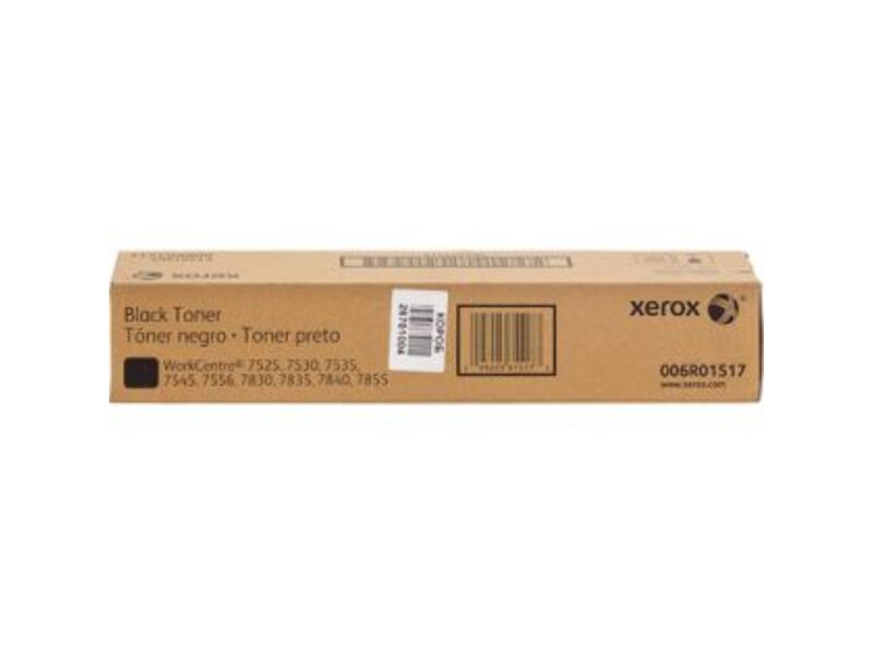 Тонер-картридж Xerox 006R01517 для WorkCentre 7525/7530/7535/7545/7556 Black (оригинал)