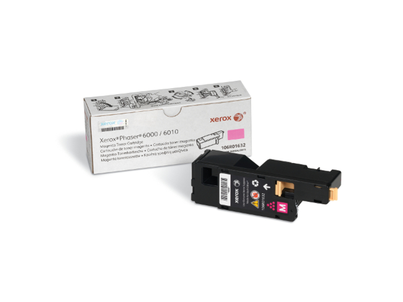 Тонер-картридж Xerox 106R01632 для Phaser 6000/6010/WorkCentre 6015 Magenta (оригинал)