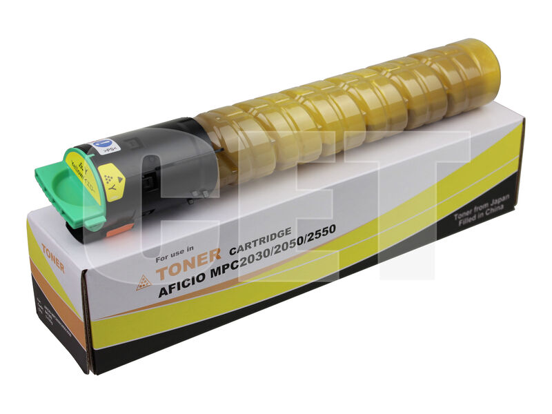 Тонер-картридж CET type MP C2550E для Ricoh Aficio MPC2030/2050 Yellow 5.5K