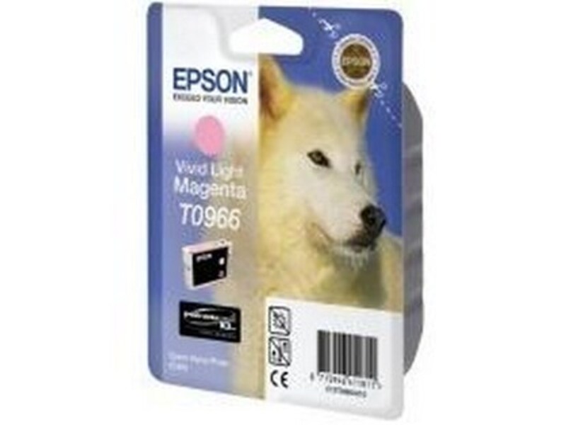 Картридж Epson T0966 для Stylus R2880 Vivid Light Magenta (оригинал)