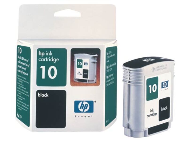Картридж HP C4844A №10 для HP DJ 2000C/CN/2500C/2200/2250/500/800 Black (оригинал)