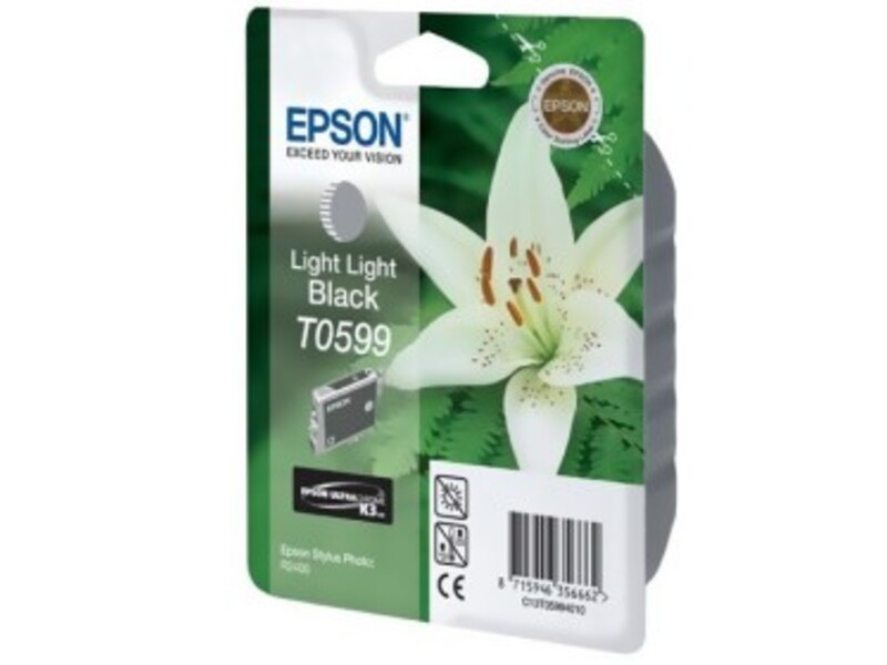 Картридж Epson T0599 для Stylus R2400 Photo Light Gray (оригинал)