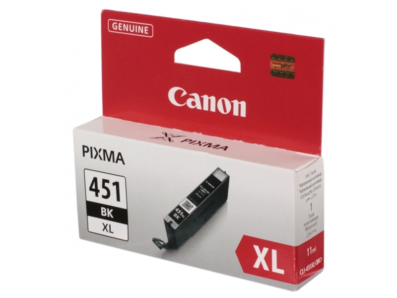 Картридж Canon CLI-451XL для IP7240/MG5440 Black (оригинал)