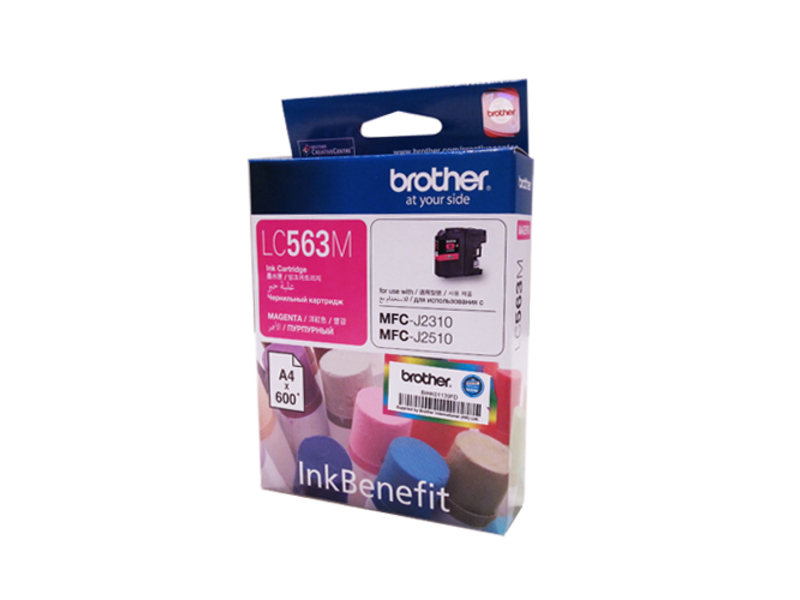 Картридж Brother LC-563M для MFCJ2310/2510/3520/3720 Magenta (оригинал)