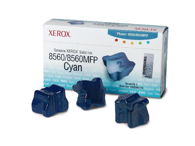 Твердотельные чернила Xerox 108R00764 для Phaser 8560 Cyan (оригинал)