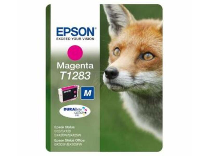 Картридж Epson T1283 для Stylus S22/SX125/SX420W/SX425W/BX305F/BX305FW Magenta (оригинал)