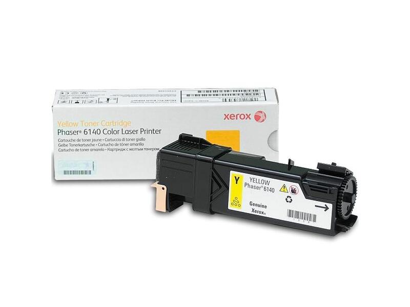 Тонер-картридж Xerox 106R01483 для Phaser 6140 Yellow (оригинал)