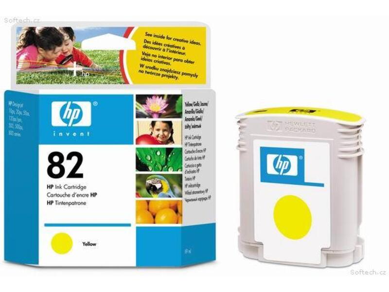 Картридж HP C4913A №82 для HP DEJ500 Yellow (оригинал)