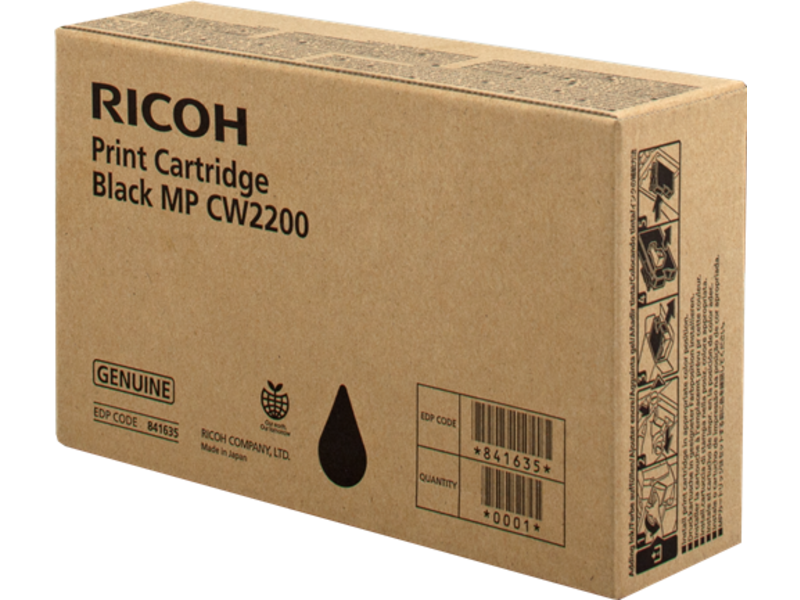 Картридж Ricoh 841636 type MP CW2200 для MPCW2200 Cyan 100 ml (оригинал)