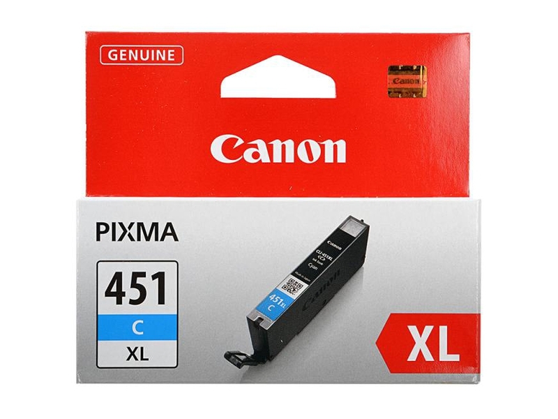Картридж Canon CLI-451XL для IP7240/MG5440 Cyan (оригинал)