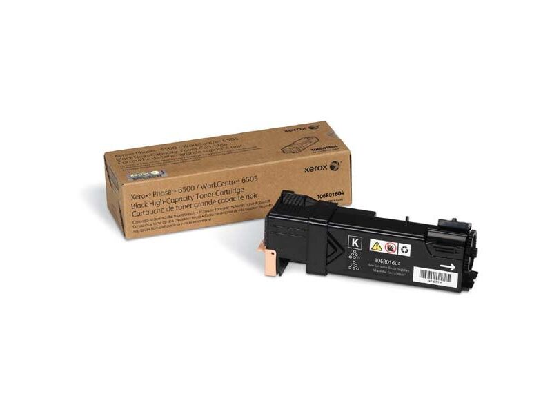 Тонер-картридж Xerox 106R01604 для Phaser 6500/WorkCentre 6505 Black (оригинал)