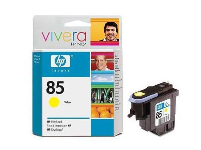 Печатающая головка HP C9422A для НР DesignJet 30/90/130 Yellow (оригинал)