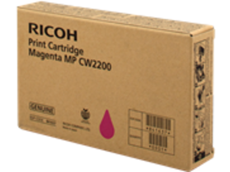 Картридж Ricoh 841637 type MP CW2200 для MPCW2200 Magenta 100 ml (оригинал)