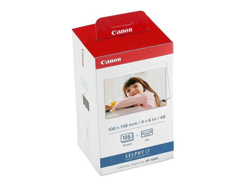 Набор картриджей Canon KP-108IP Ink/Paper set (замена Canon RP-108)