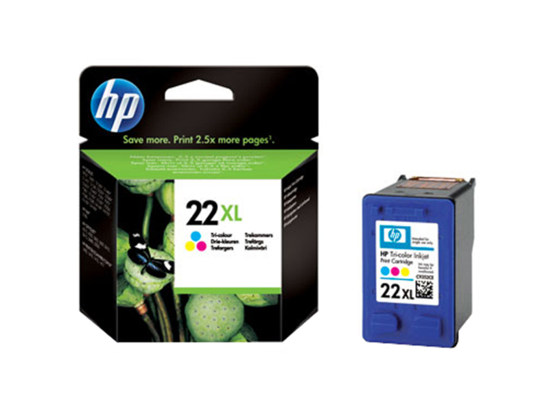 Картридж HP C9352CE №22XL для HP DJ 3920/3940/PSC 1410 Color (оригинал)