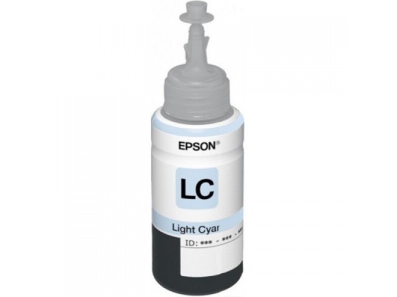 Контейнер с чернилами Epson T6735 для L800 Light Cyan (оригинал)