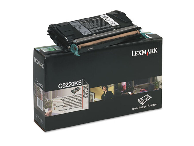 Картридж Lexmark C5220KS для C522n/524 Return Black (оригинал)