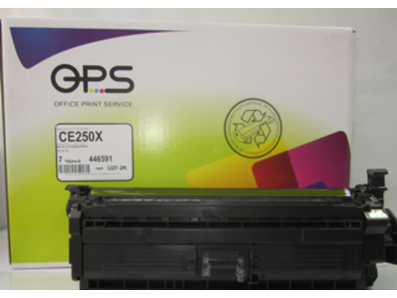 Картридж ОПС CE250X  для HP CLJ CM3530/CP3525 Black