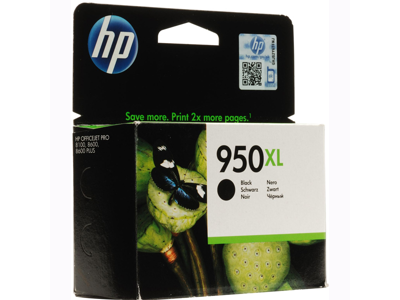 Картридж HP CN045AE №950XL для HP Officejet Pro 8100/8600 Black (оригинал)