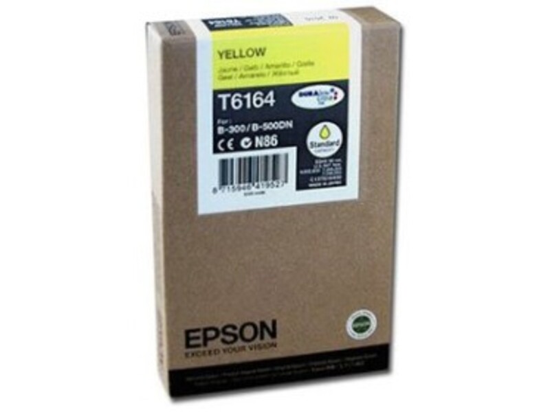Картридж Epson T6164 для B-300/B-500DN Yellow (оригинал)